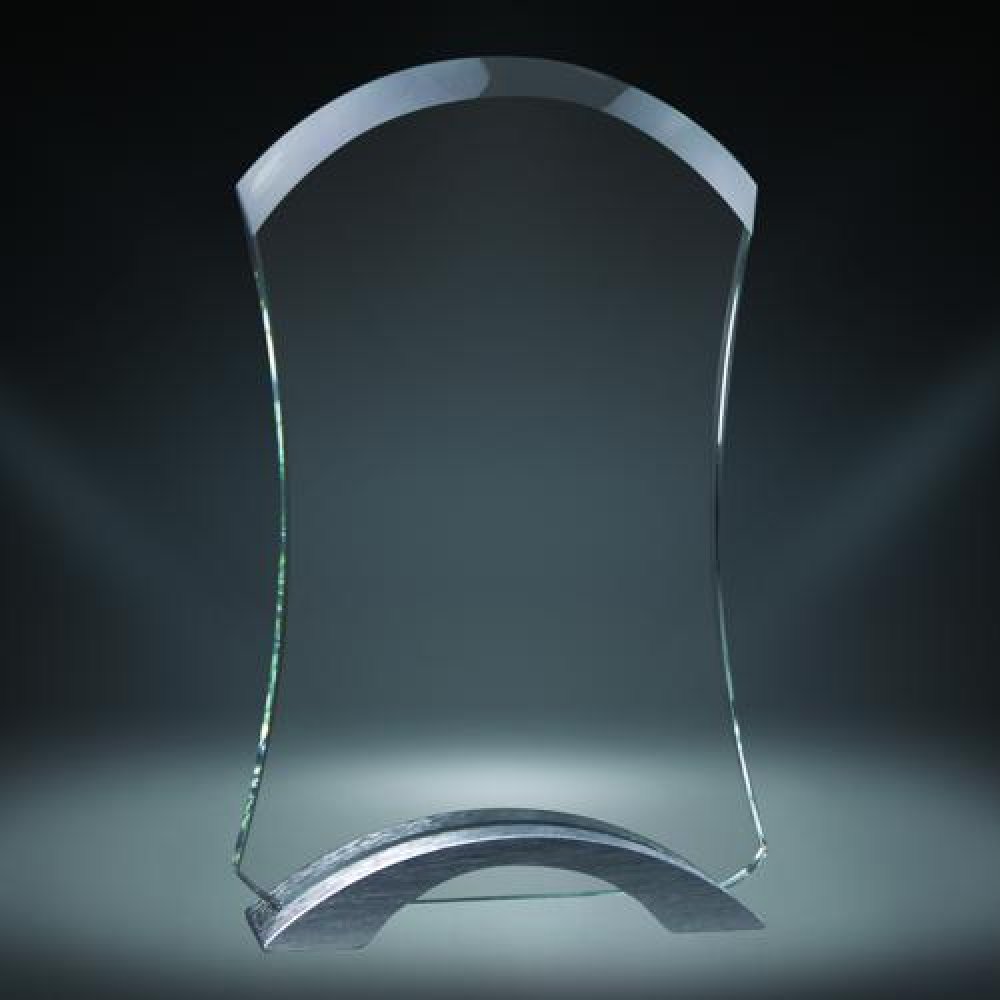 Malibu Arch Glass Award — Malibu Arch Award - 8 1/4"