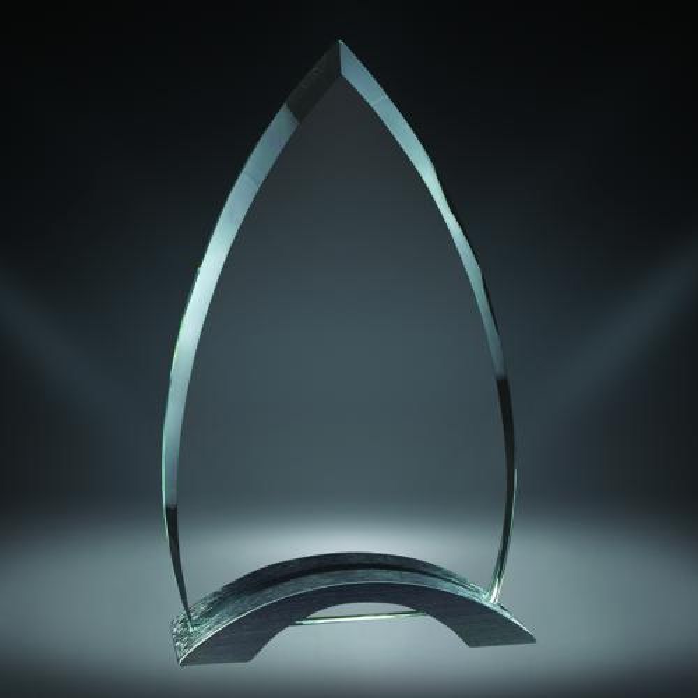 Malibu Peak Glass Award — Malibu Peak Award - 8"