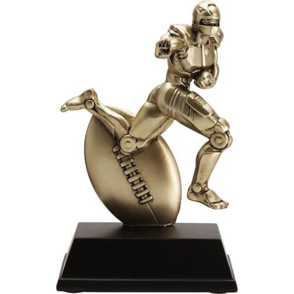 CyberTech Resin Award - Football — Football 6 1/2"