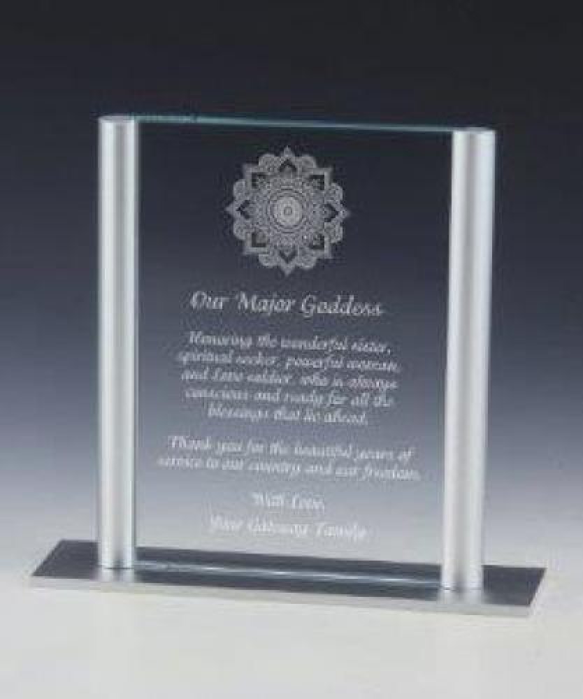 Harmony Plaque II — 6-7/8"W x 2-5/8"D x 8"H
