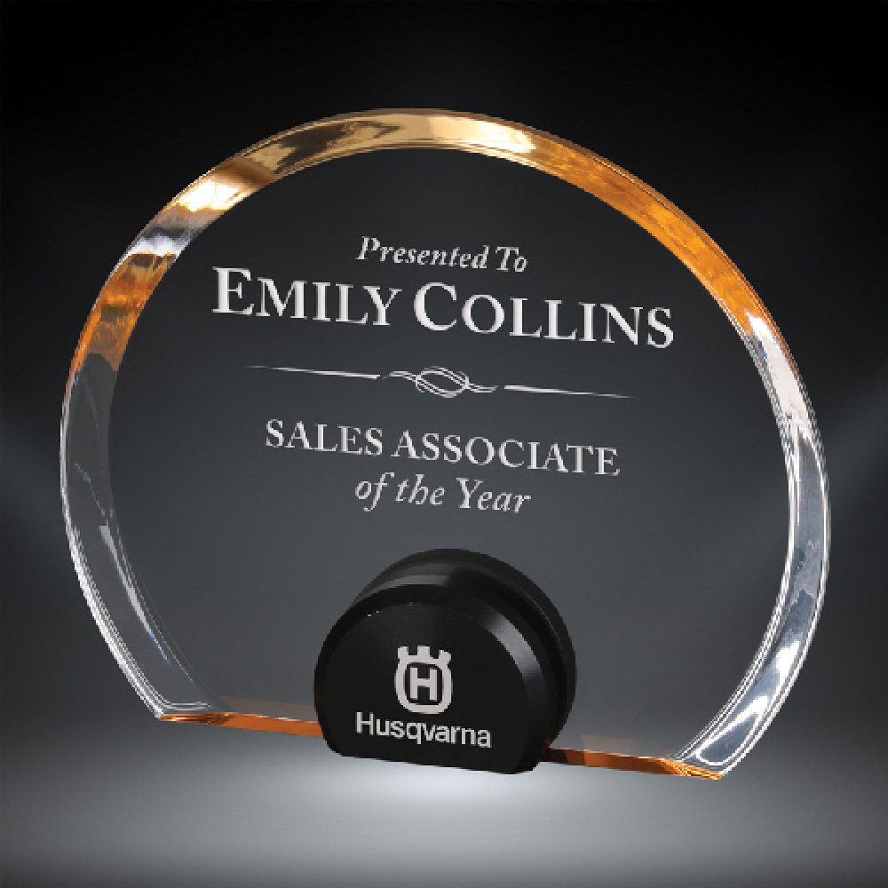 Halo Circle Award — Halo Circle Gold 3 1/2"