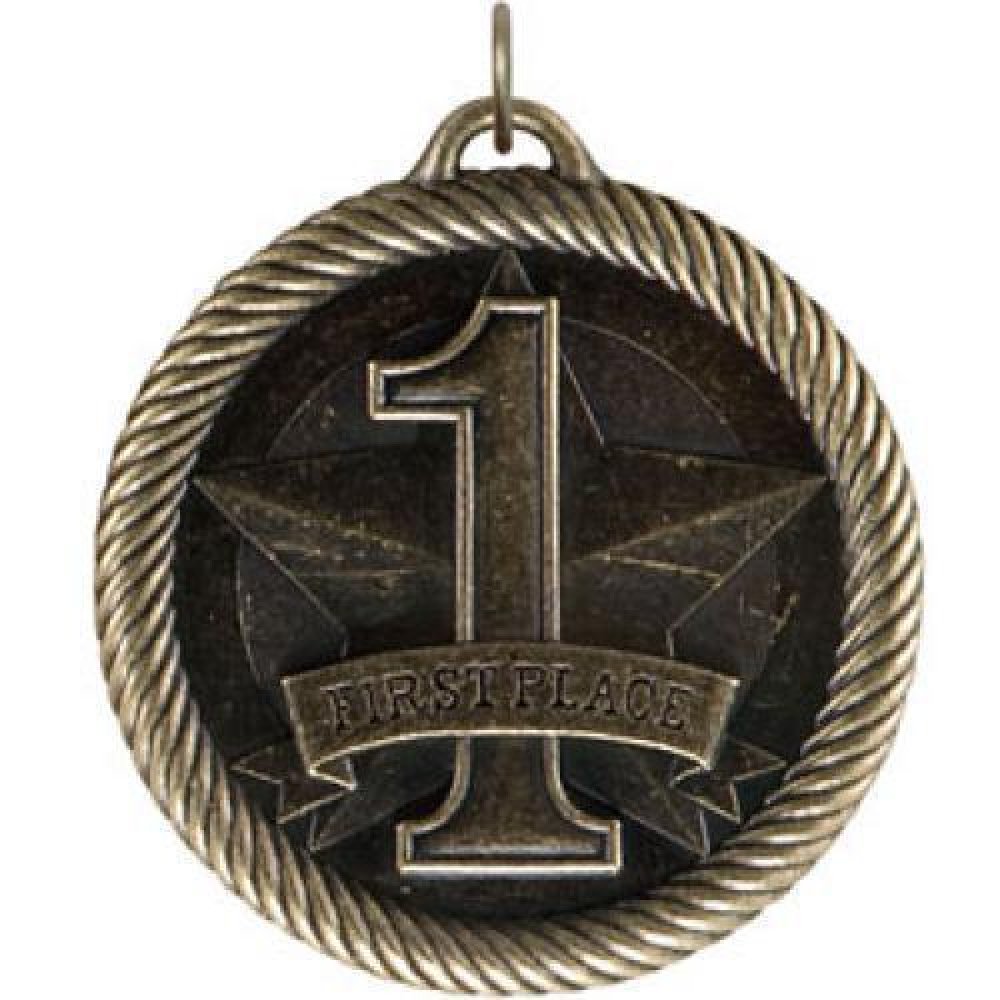 Value Medal Series Awards -1st, 2nd or 3rd Place — 2" Silver