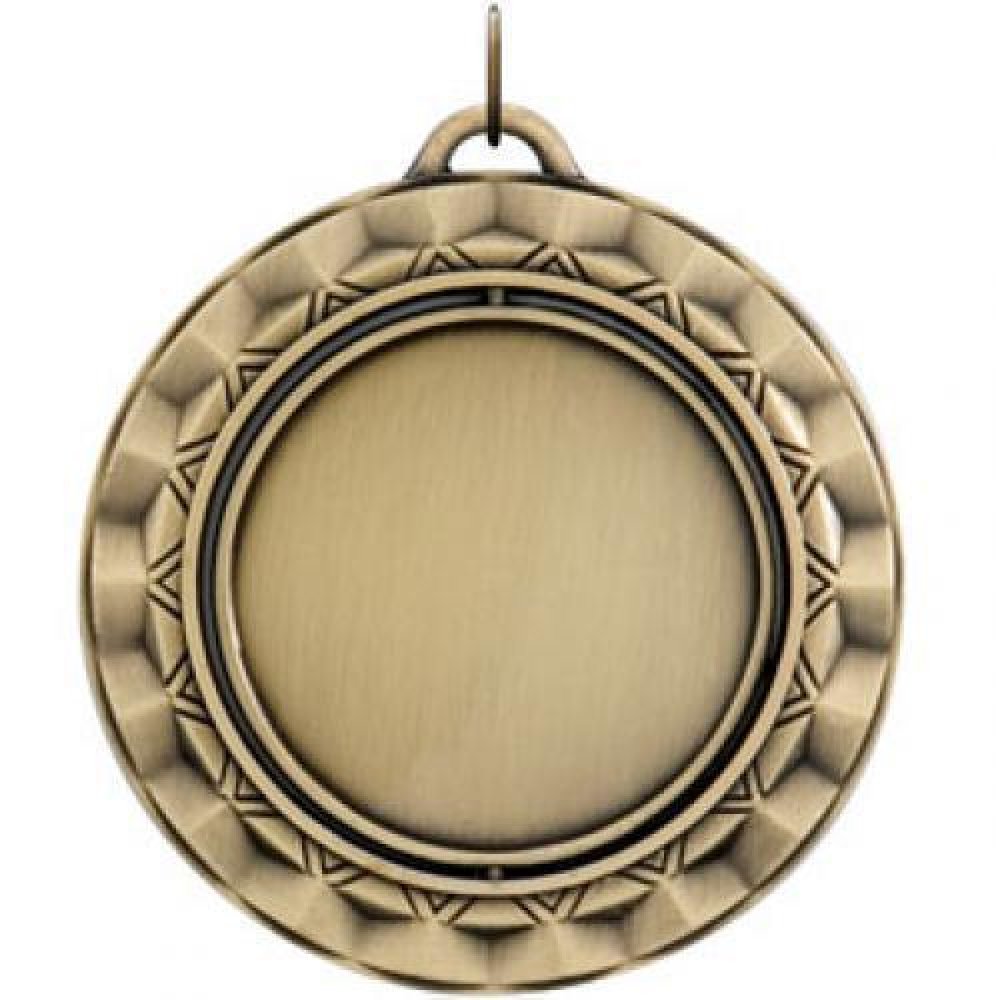 Spinner Medals -Blank — 2 1/4" Bronze