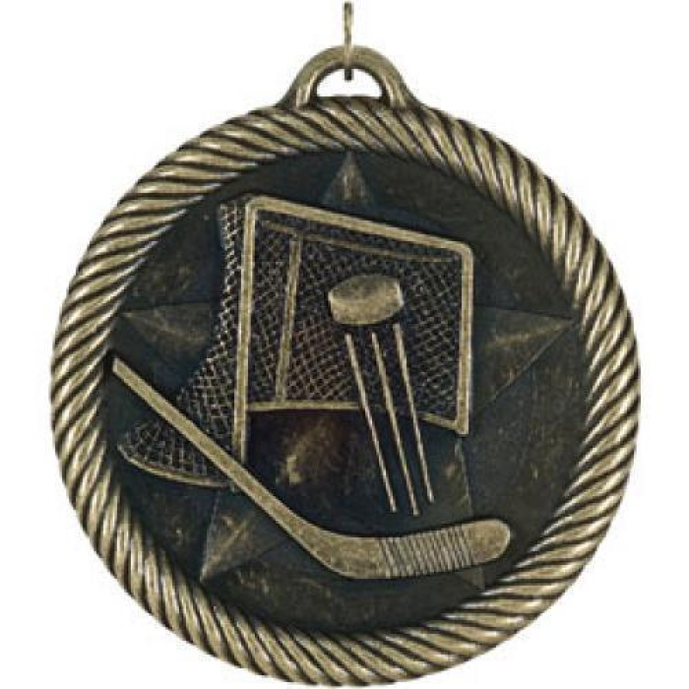 Value Medal Series Awards -Ice Hockey — 2" Silver