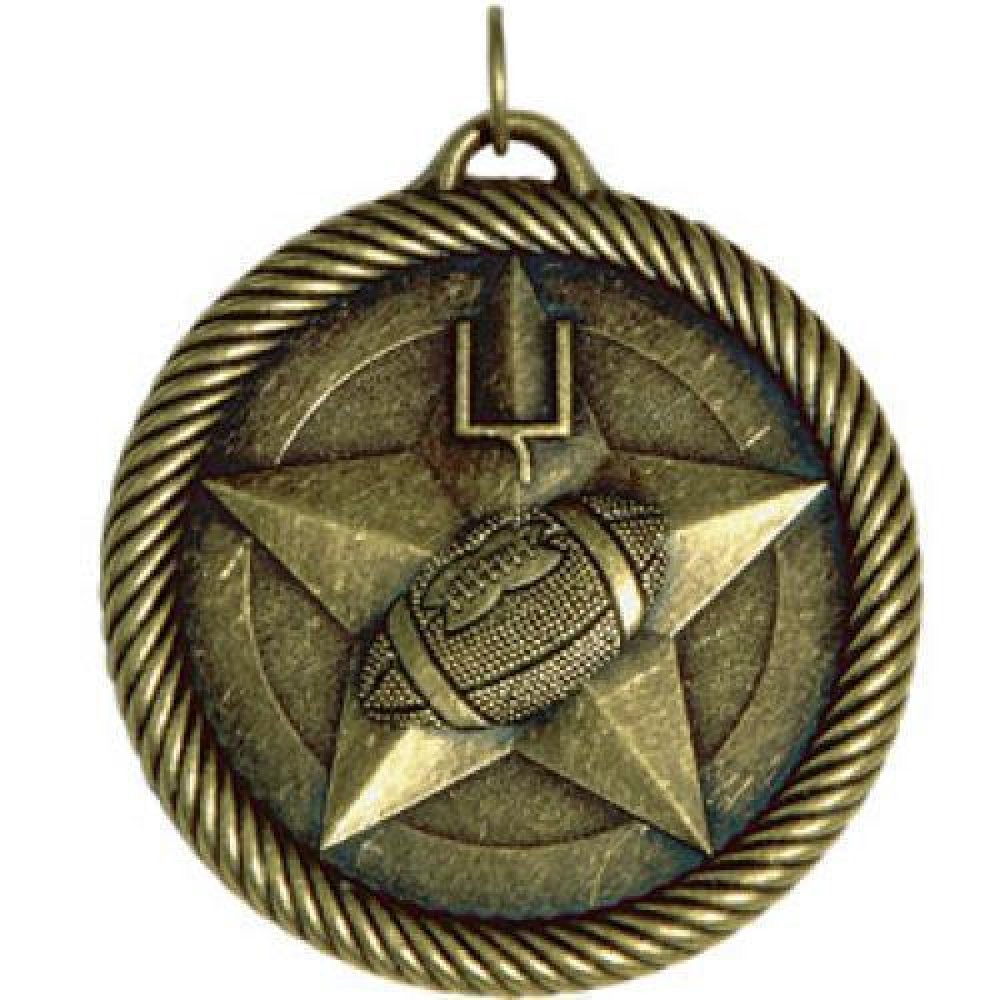 Value Medal Series Awards -Football — 2" Gold