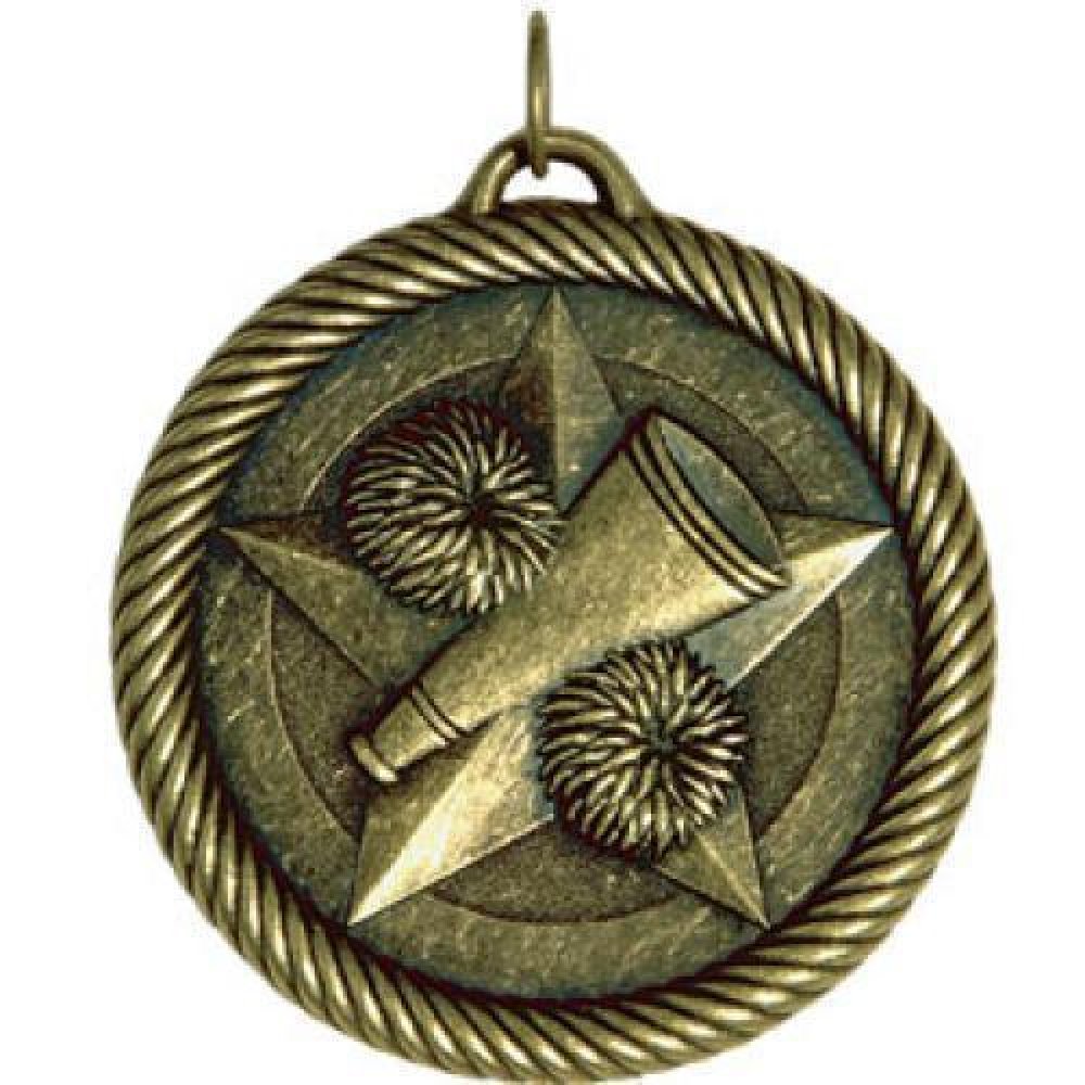 Value Medal Series Awards -Cheerleading — 2" Silver