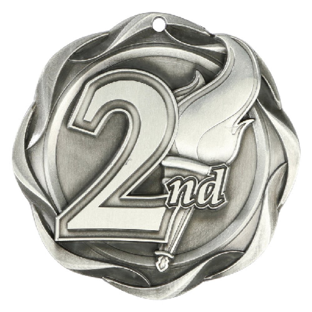 Fusion Medal - 2nd Place — 2nd Place Silver 3"