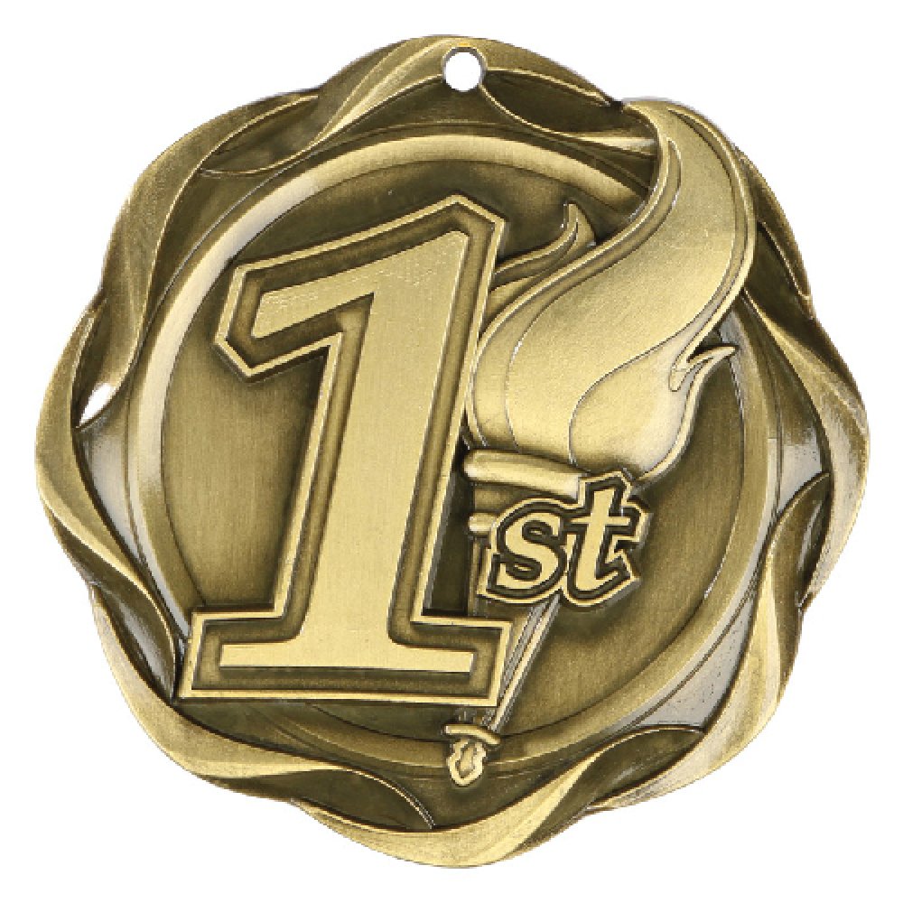 Fusion Medal - 1st Place — 1St Place Gold 3"