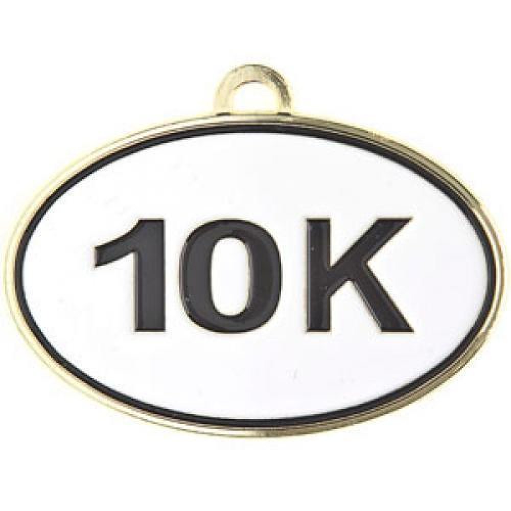 Small Oval -10K — 2 1/2" x 1 7/8"