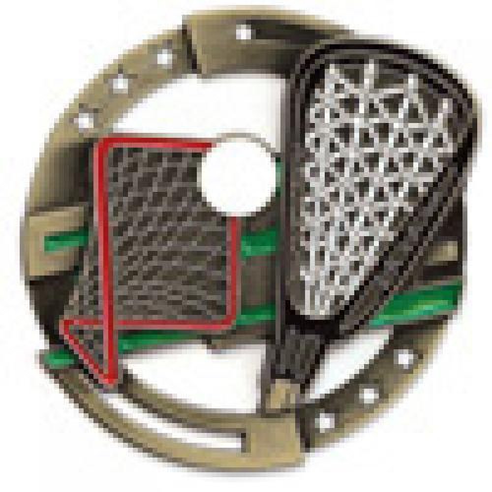 M3XL Series Medals -Lacrosse — Silver 2 3/4"