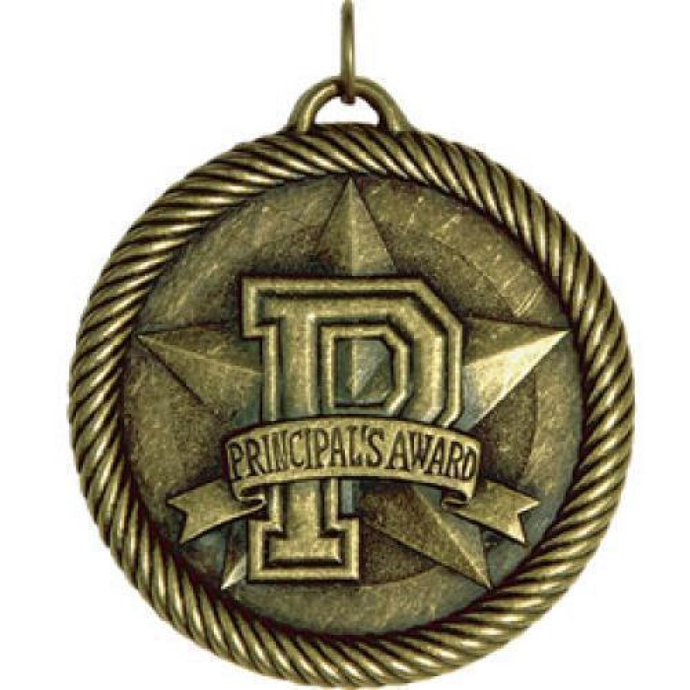Value Medal Series Awards -Principals' — 2" Silver Principal's Award