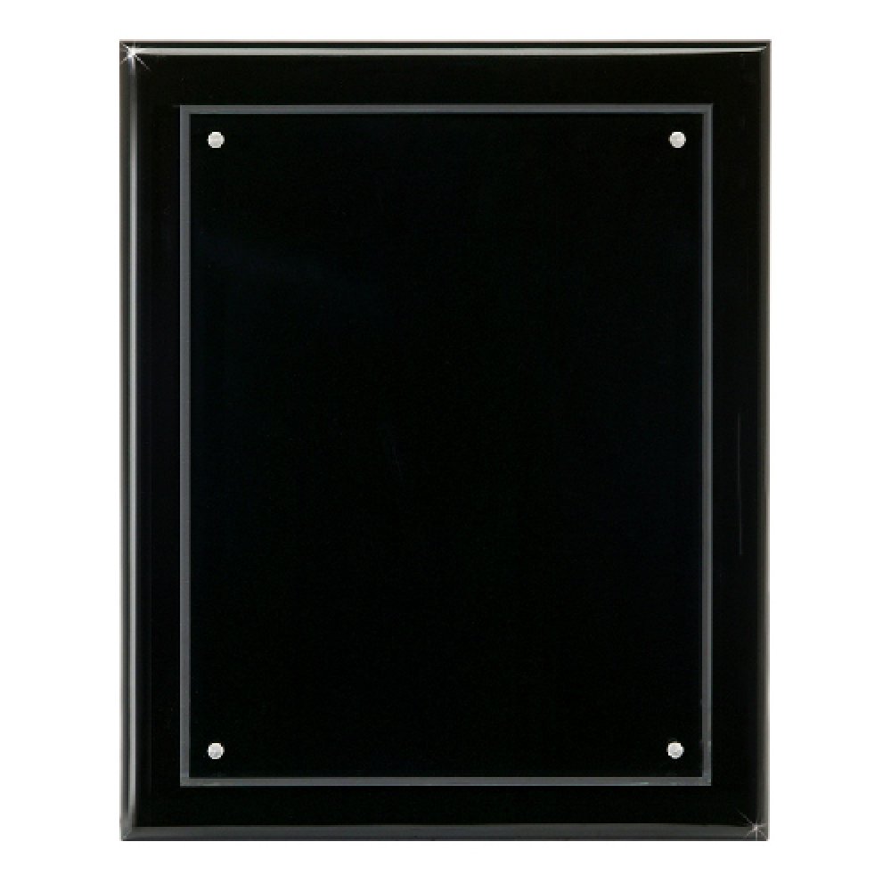 Black Finish Magna Plaques — Black Magna Plaque 10 1/2" x 13"