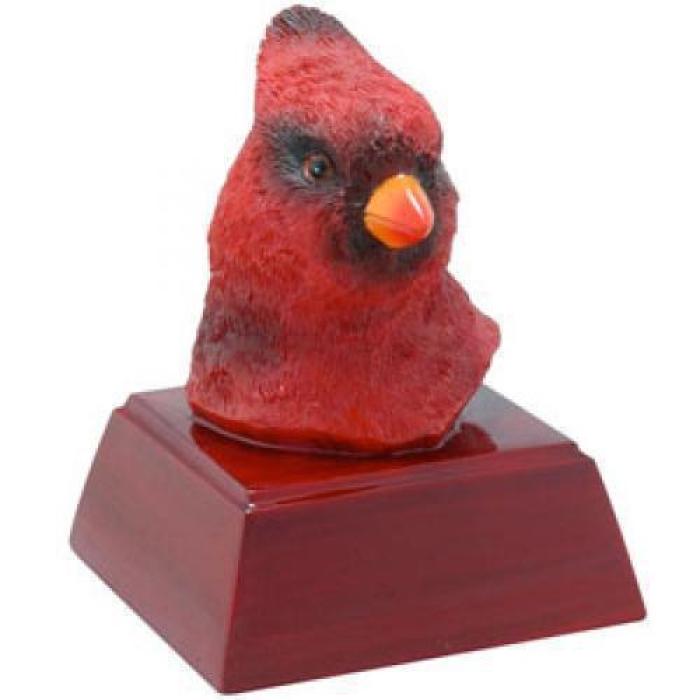 Resin Color Sculptures -Cardinal — 4"