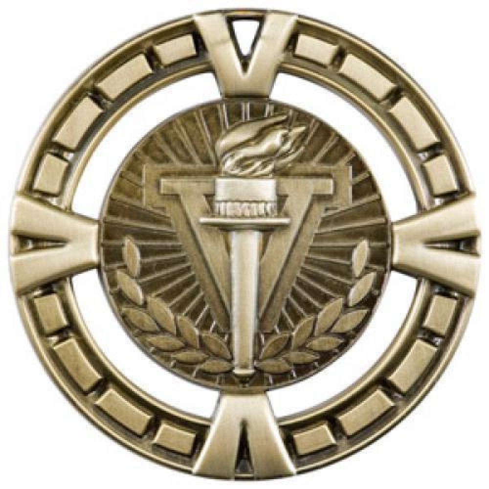 BG Series Medal Awards -Victory — 2 1/2" Bronze