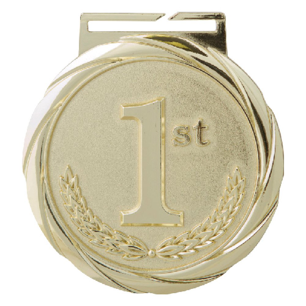Olympic Medals - 1st Place — 1st Place Gold 3 1/4"