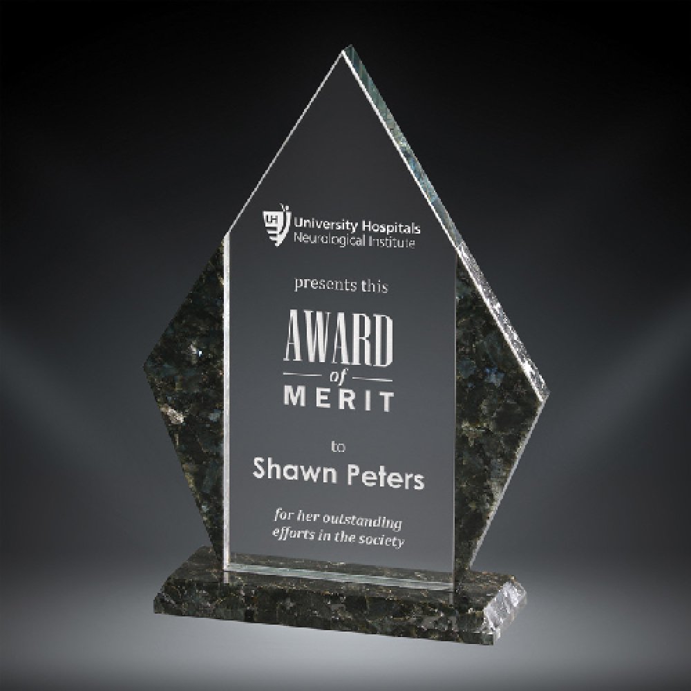 Bristol Glass Award — Bristol Glass 8 3/4"