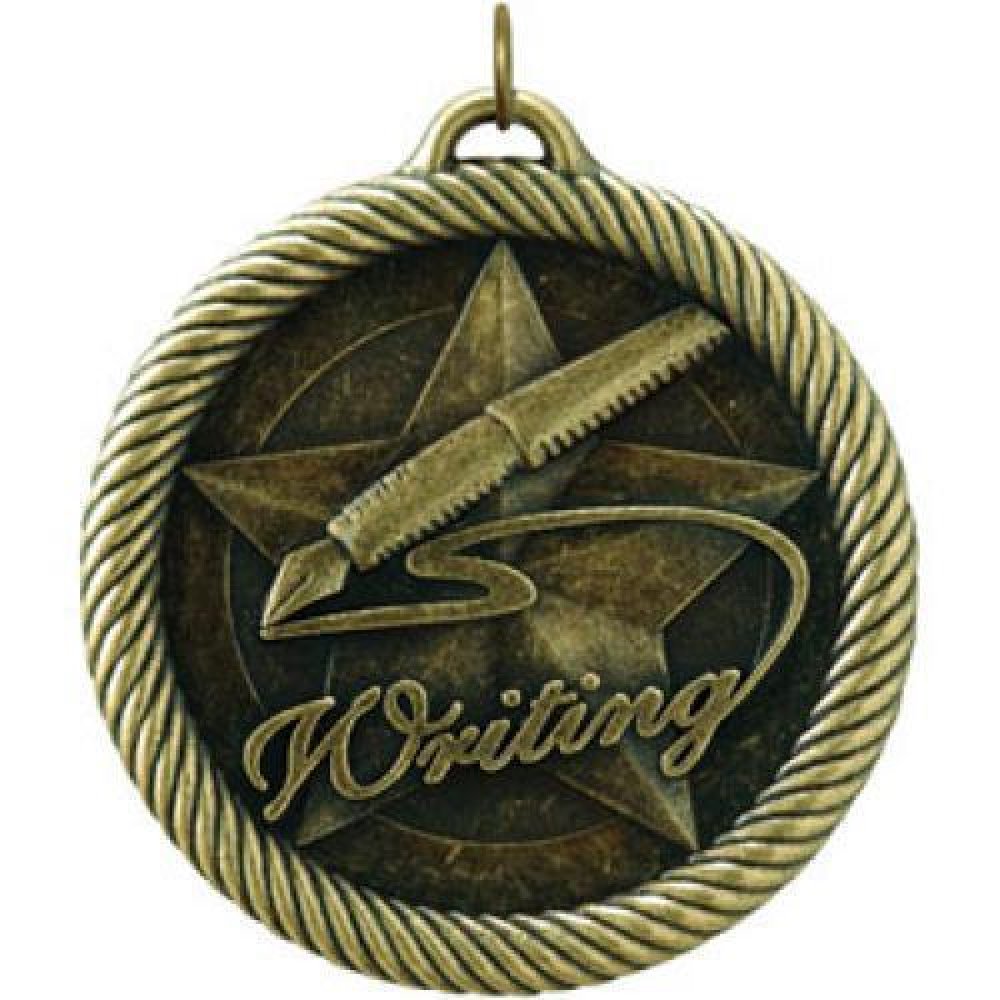 Value Medal Series Awards -Writing — 2" Silver