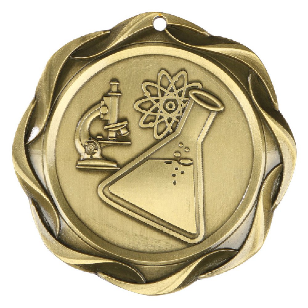Fusion Medal - Science — Science Silver 3"