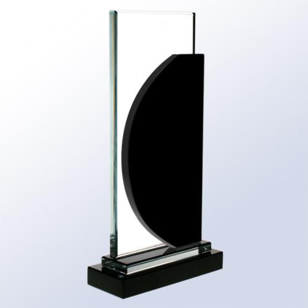 Black Half Moon — 9-1/2"H x 5"W x 2"D