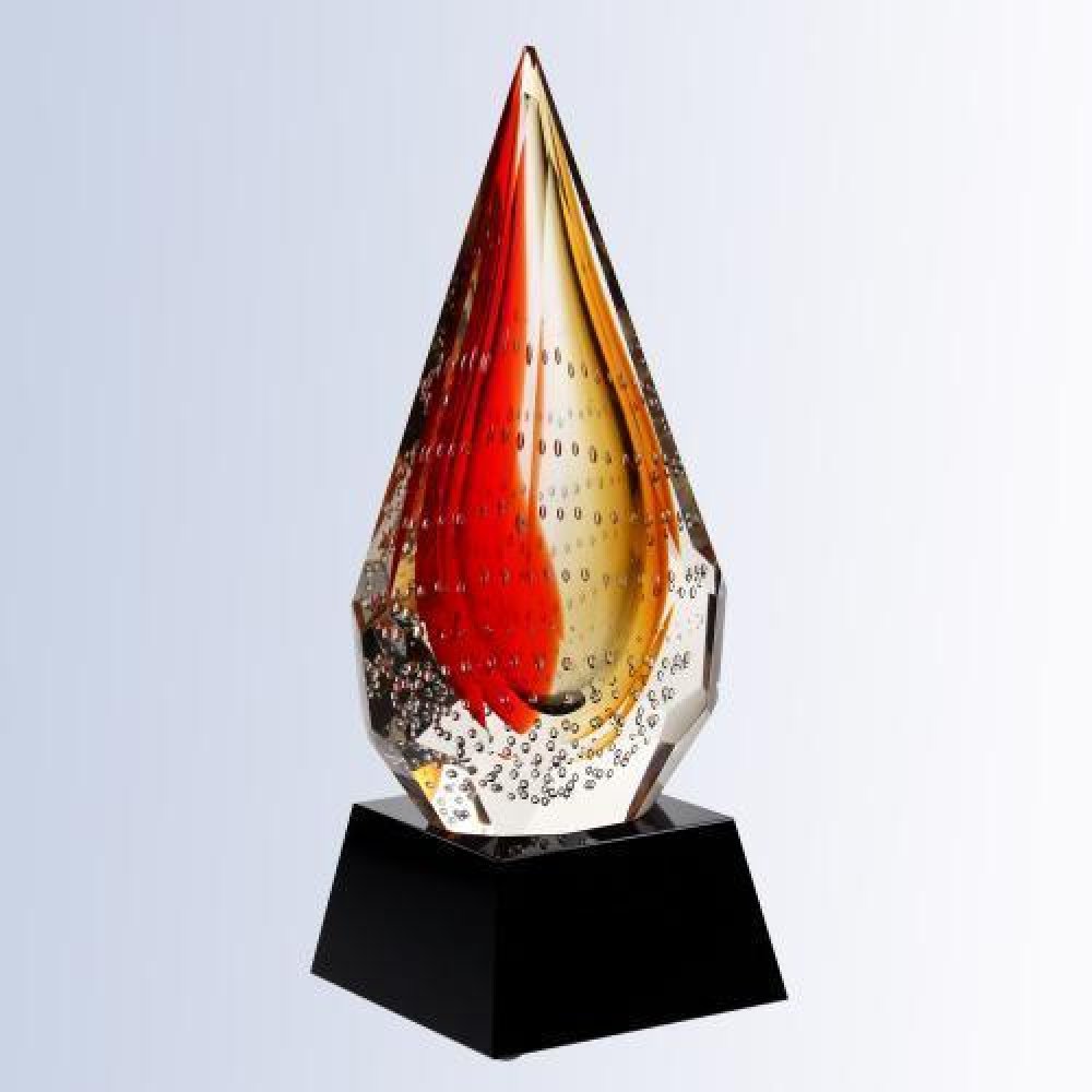 The Red Flare — 9-3/4"H x 4"W x 3-1/2"D