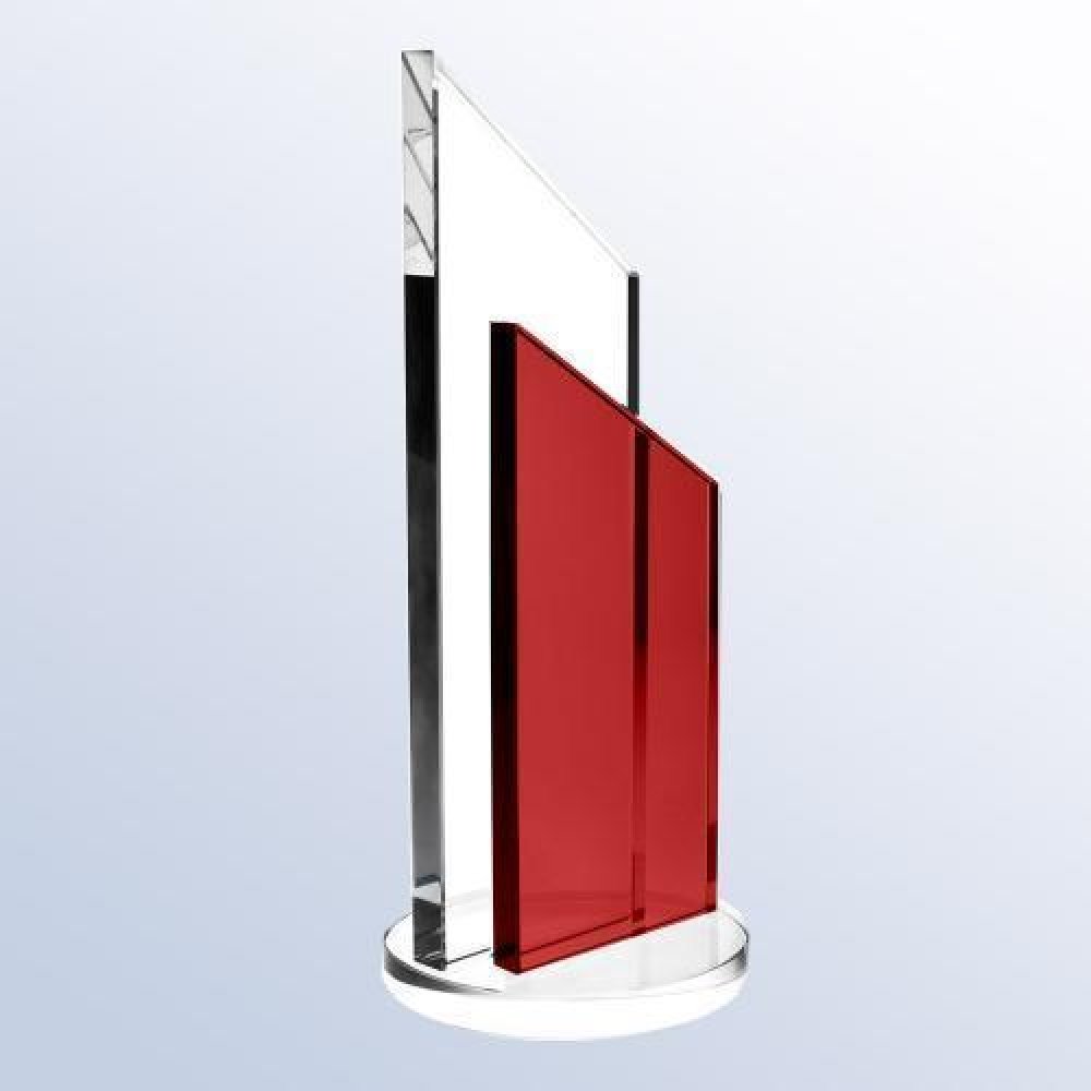Red Success — 10"H x 4"W x 4"D