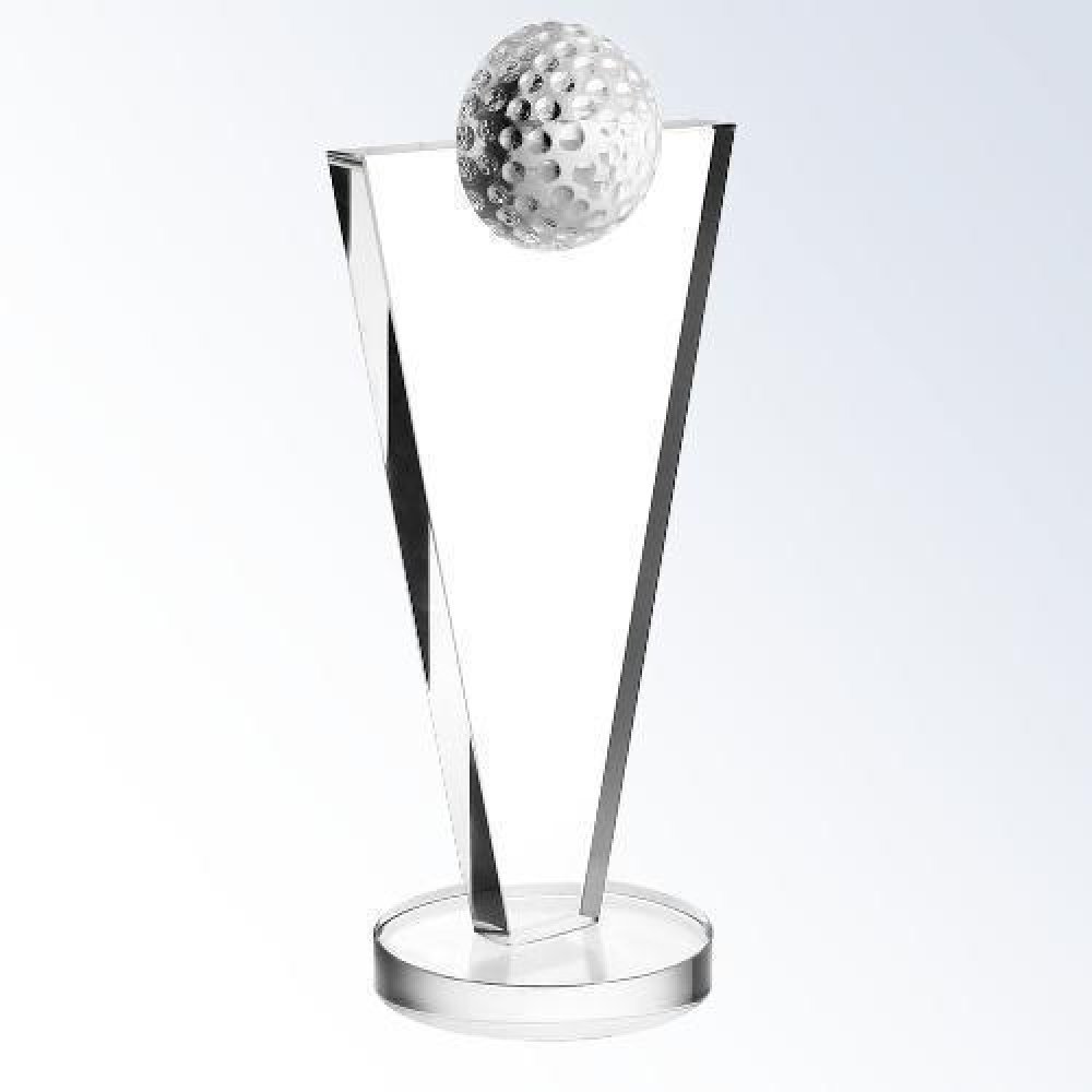 Success Golf Award — 9-3/8"H x 4-1/2"W x 3"D