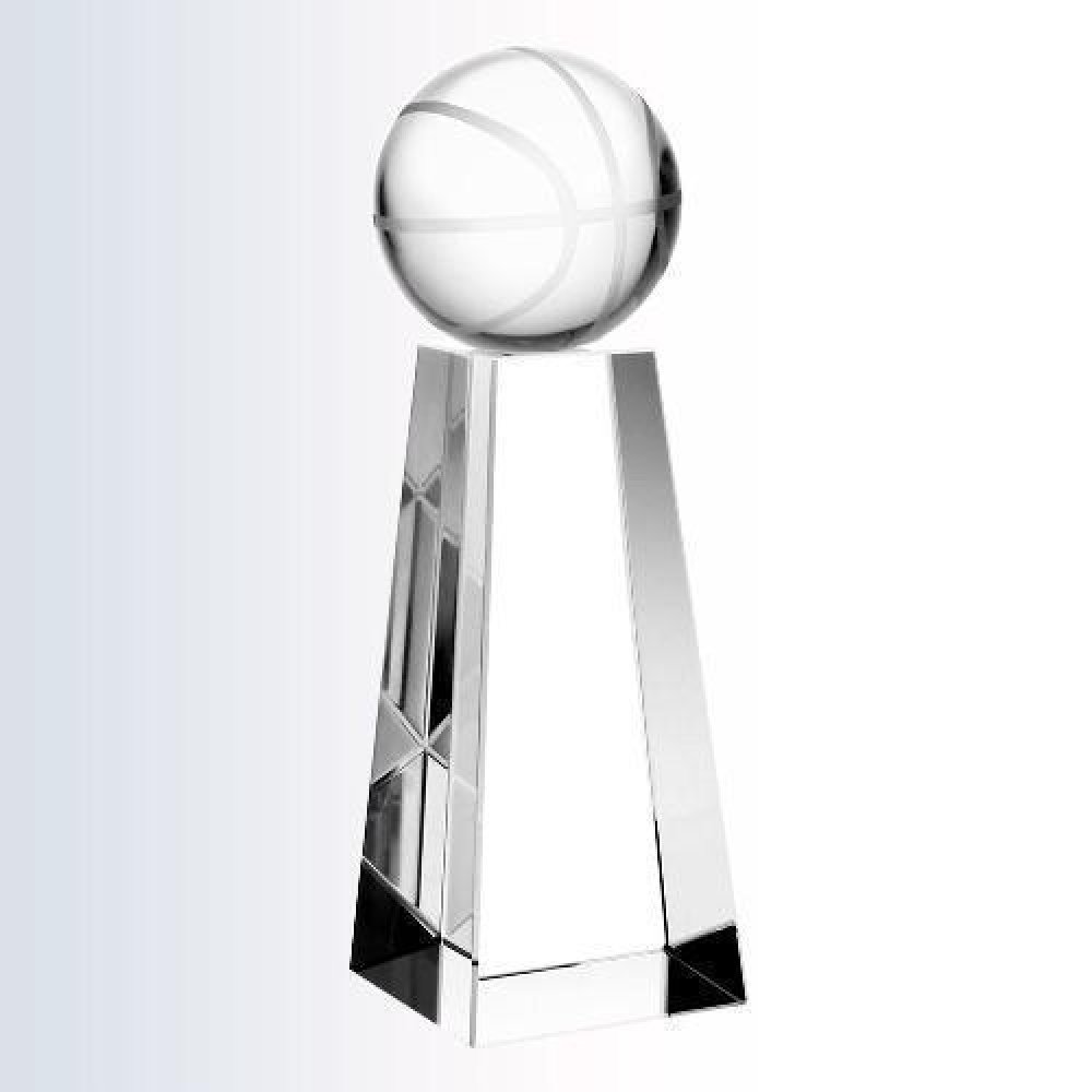 Championship Basketball Trophy — 7"H x 2-3/8"W x 2-3/8"D