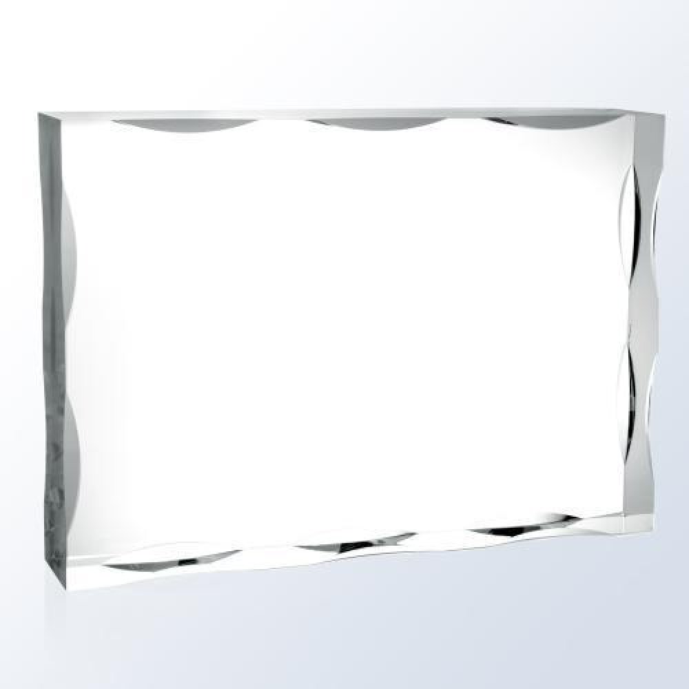 Acrylic Ice Block — 5"H x 7"W x 1-1/4"D