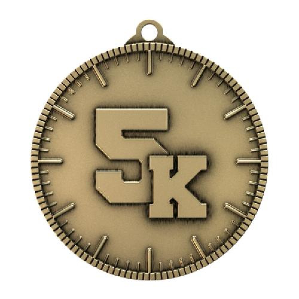 Classic Legacy Medallion - 5K — 2" Antique Silver Medallion