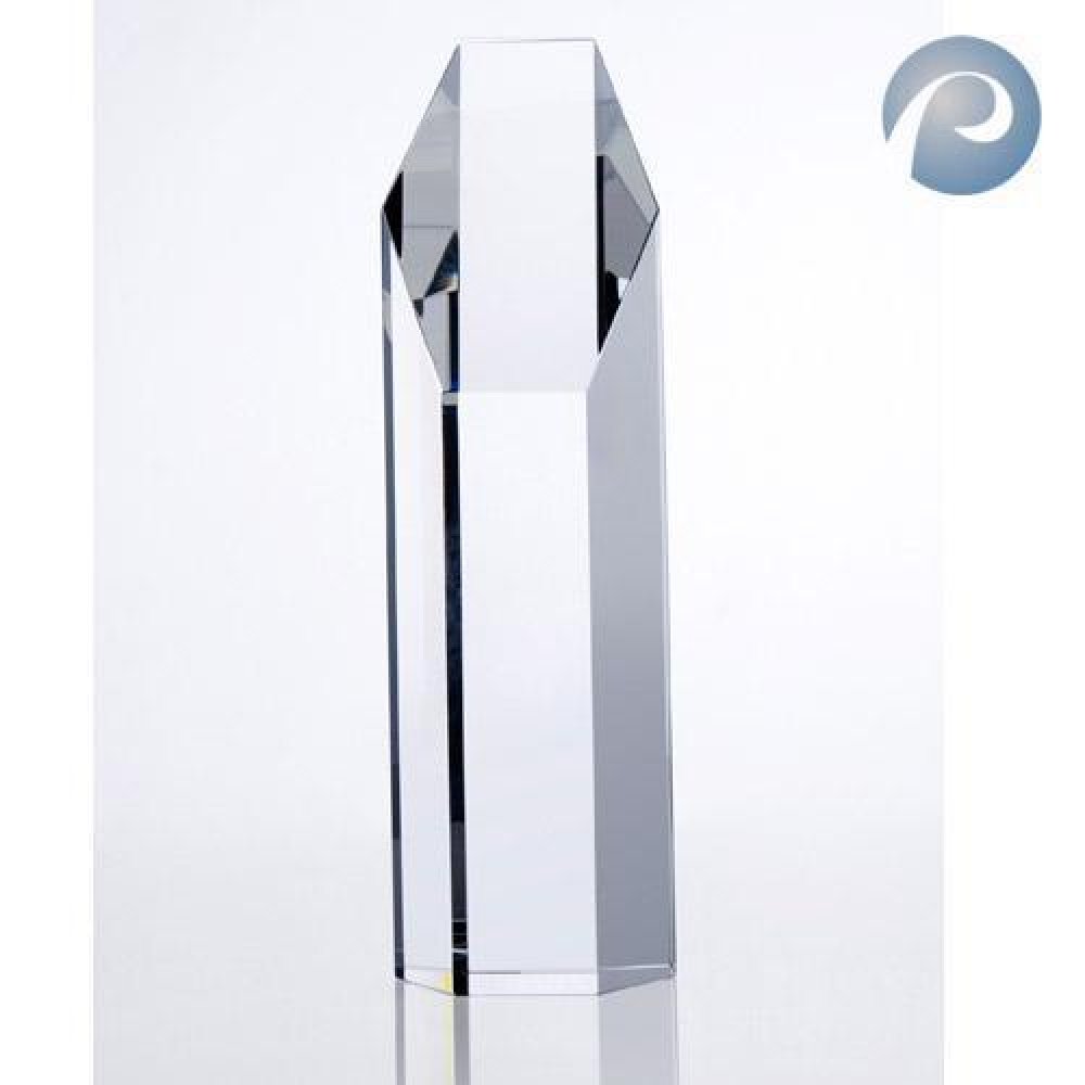 Hexagon Tower — 10"H x 3"W x 2-1/2"D