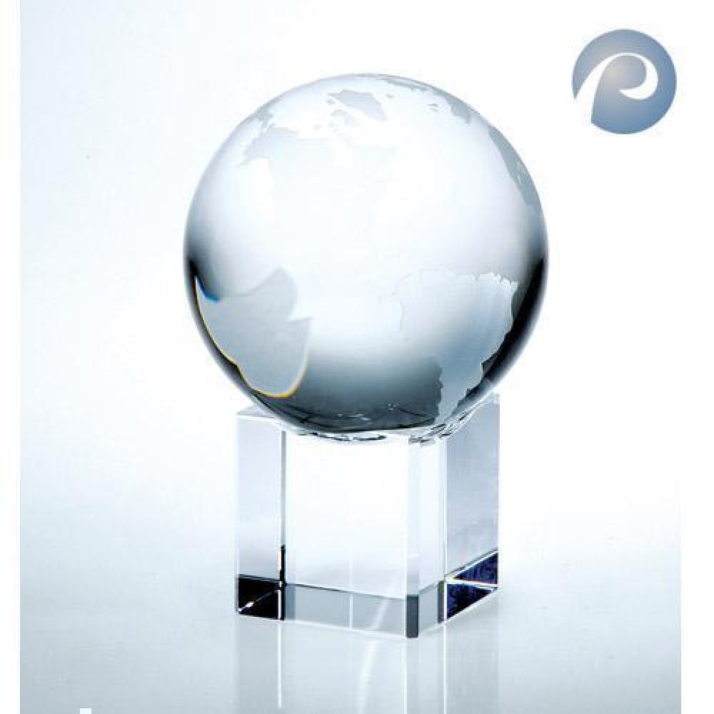 World Globe — 5-3/4"H x 4"W x 4"D