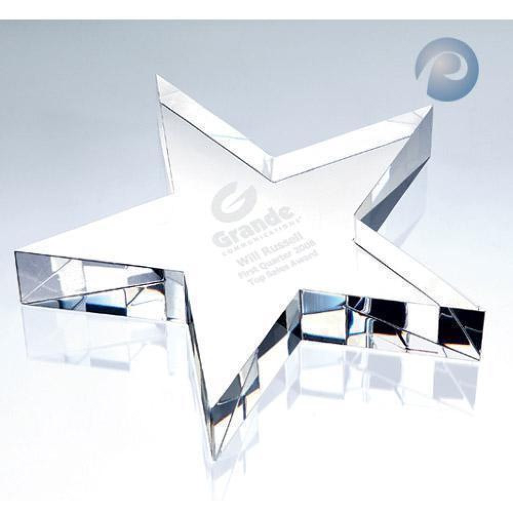 Flat Star — 3/4"H x 4"W x 4"D