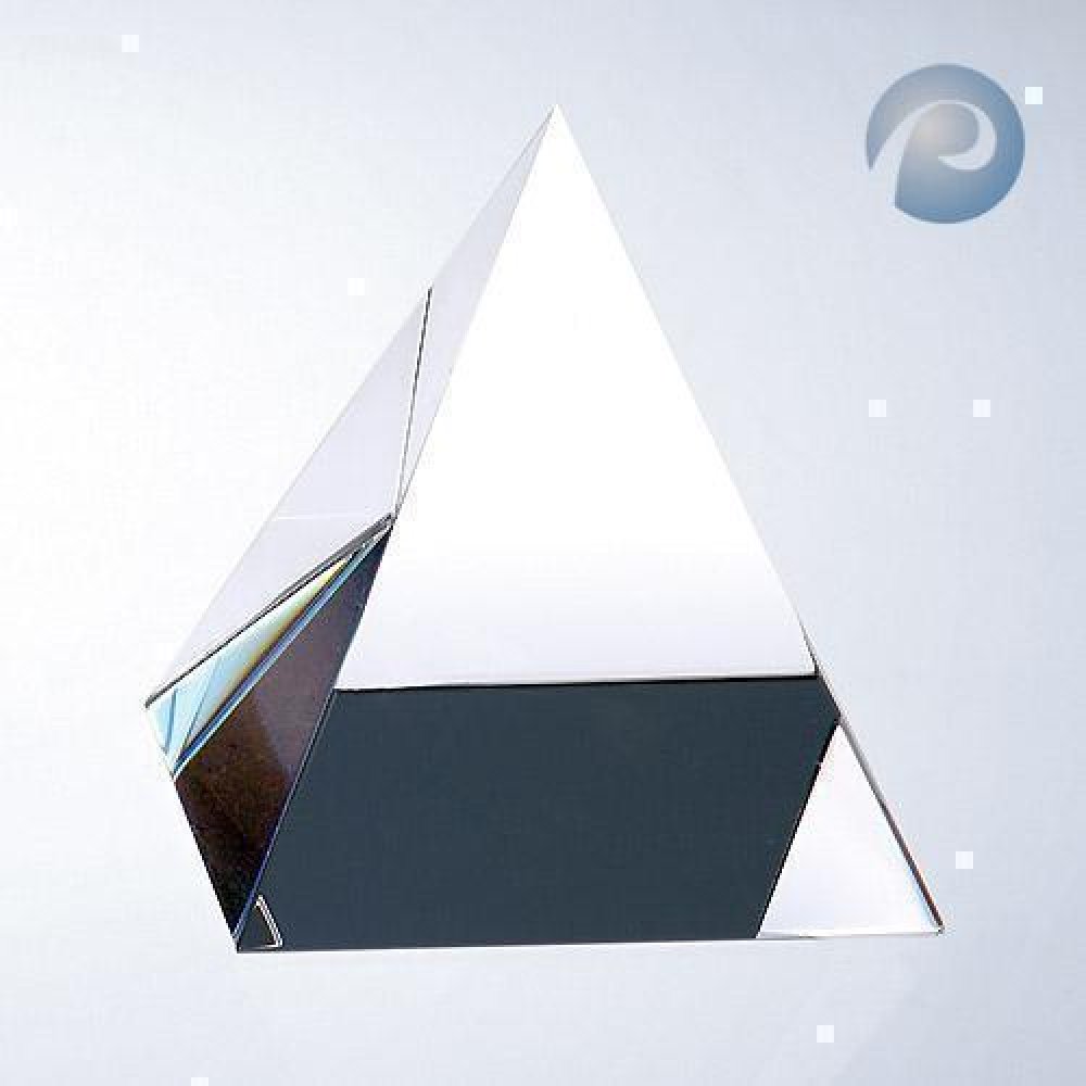 Pyramid-Clear — 2-1/8"H x 2"W x 2"D