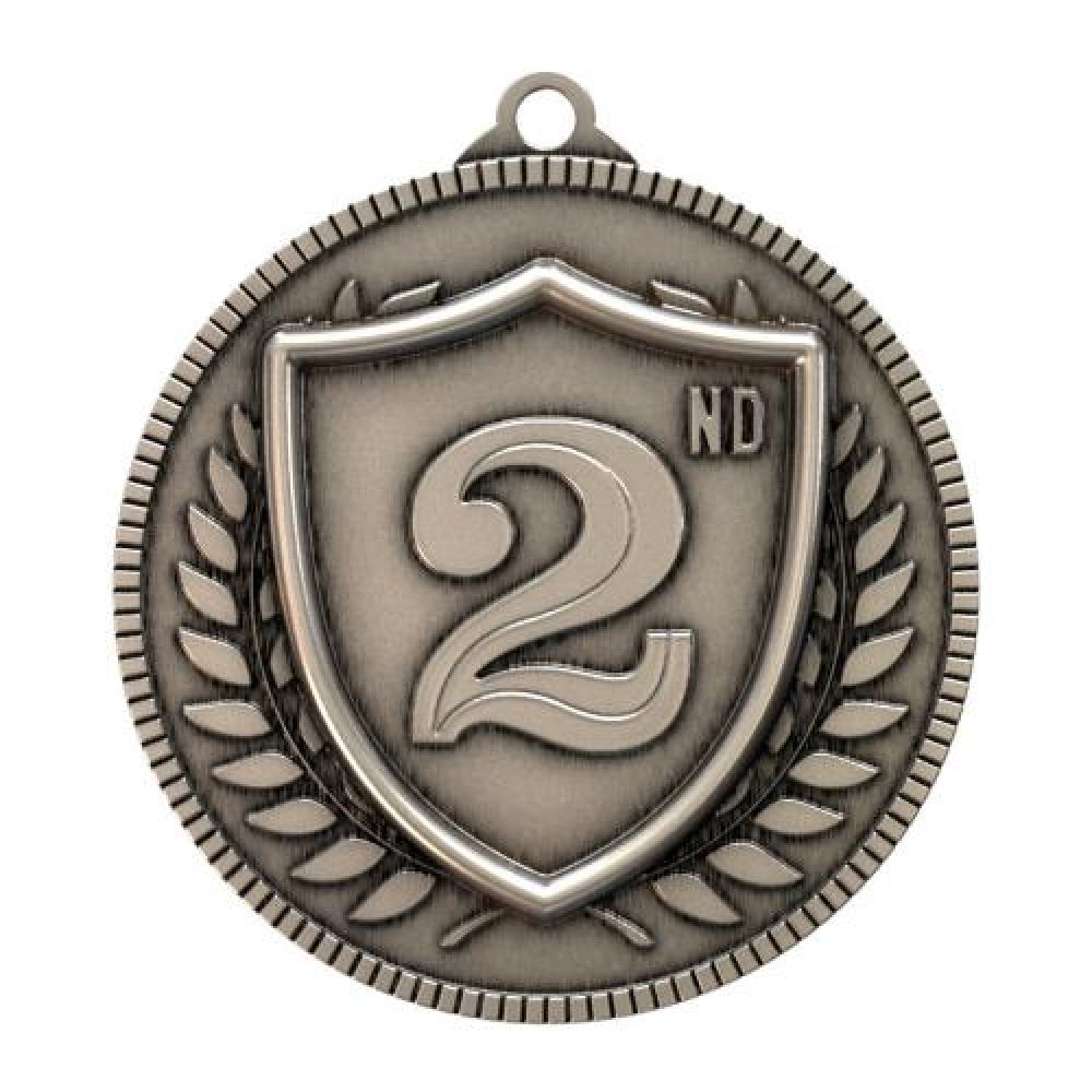 Classic Legacy Medallion - 2nd Place — 2" Antique Silver Medallion