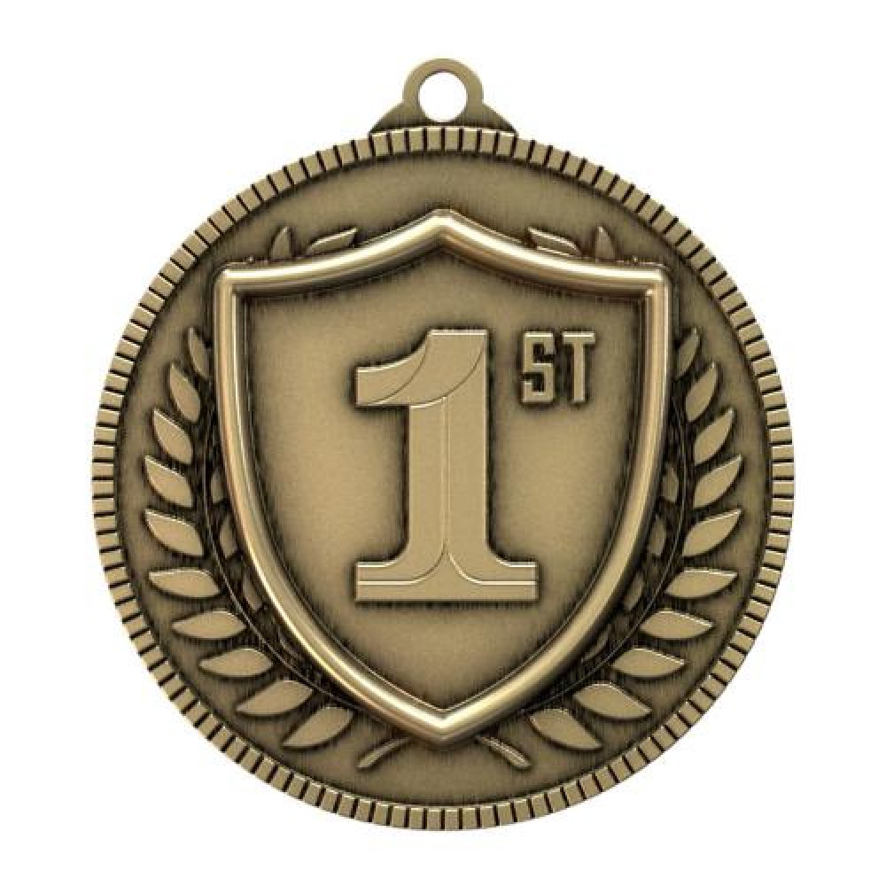 Classic Legacy Medallion - 1st Place — 2" Antique Gold Medallion
