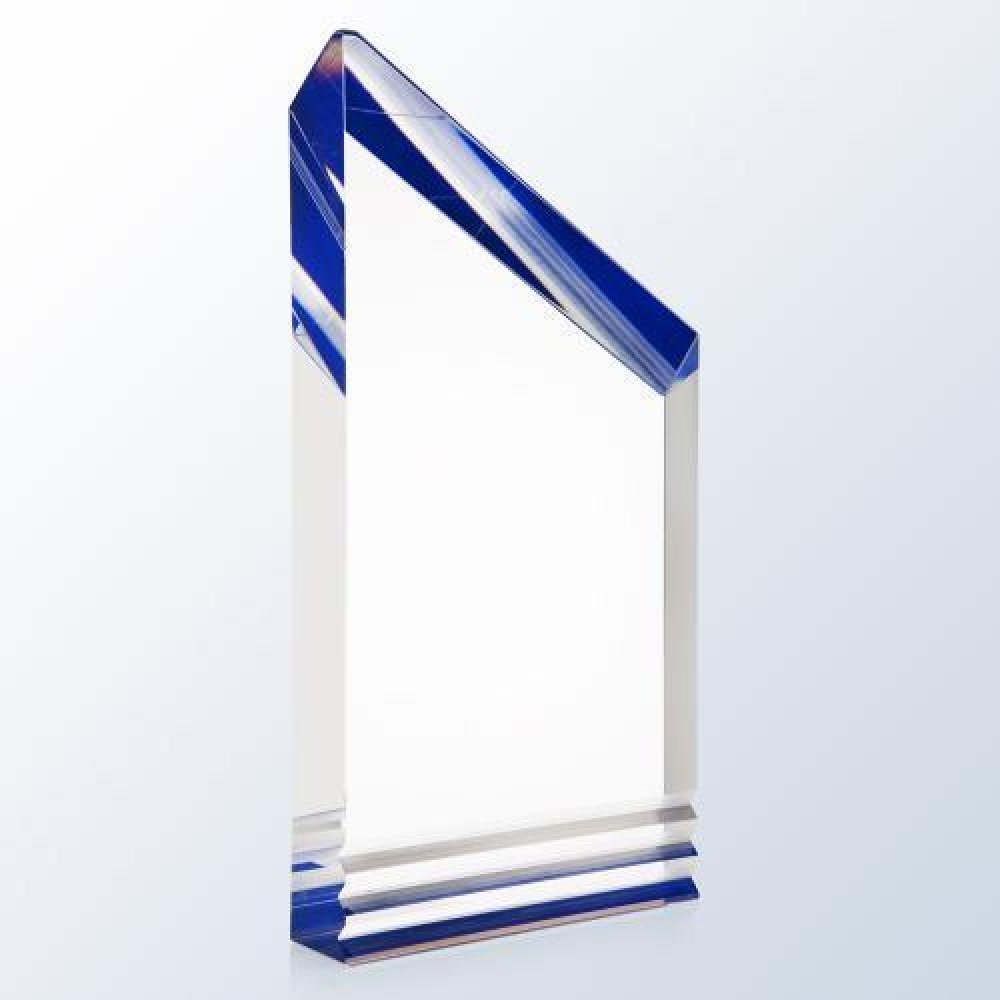 Acrylic Blue Concept — 8"H x 4"W x 1"D