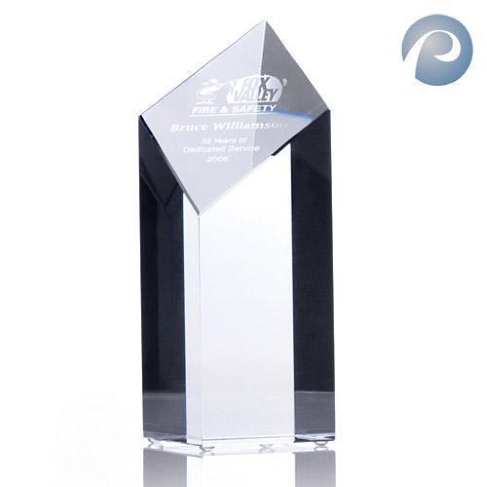 Diamond Tower — 7"H x 3-3/8"W x 3-3/8"D