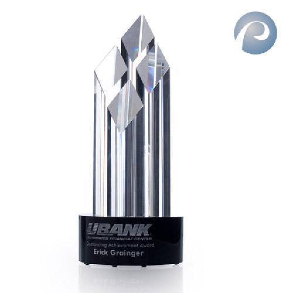 Executive Diamond — 11"H x 4-1/2"W x4-1/2"D