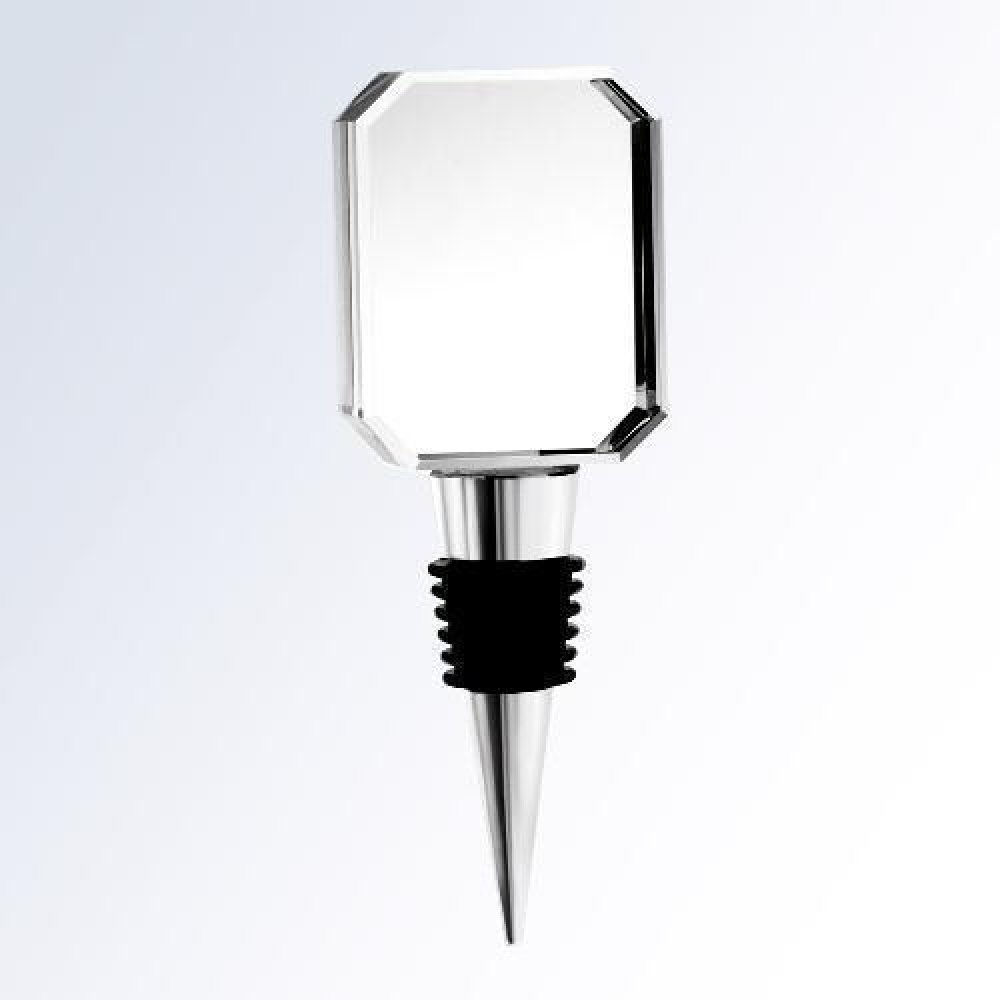 Rectangle Wine Stopper — 4-1/2"H x 1-1/2"W x 3/4"D