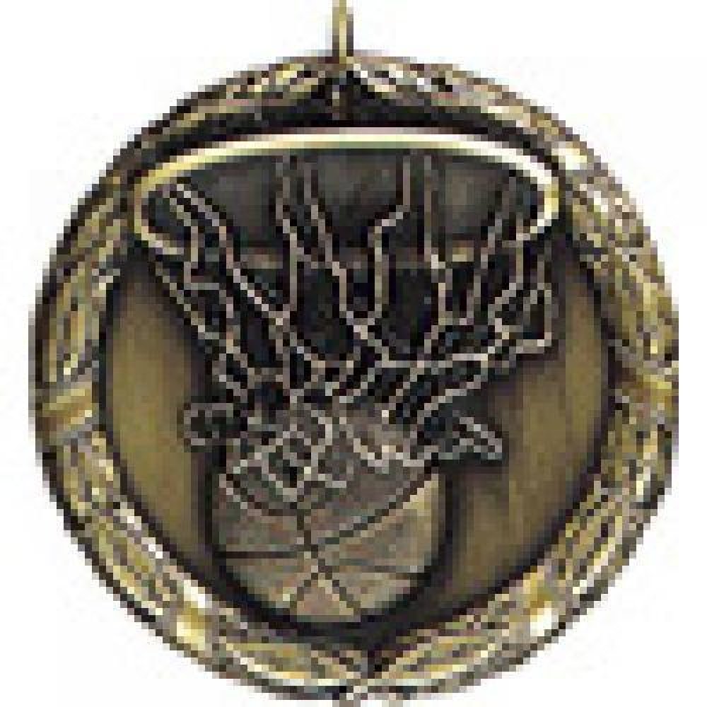 XR Medals -Basketball — Gold 2"