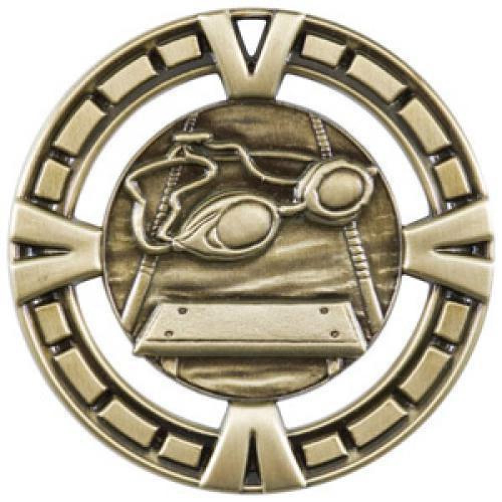 BG Series Medal Awards -Swimming — 2 1/2" Gold