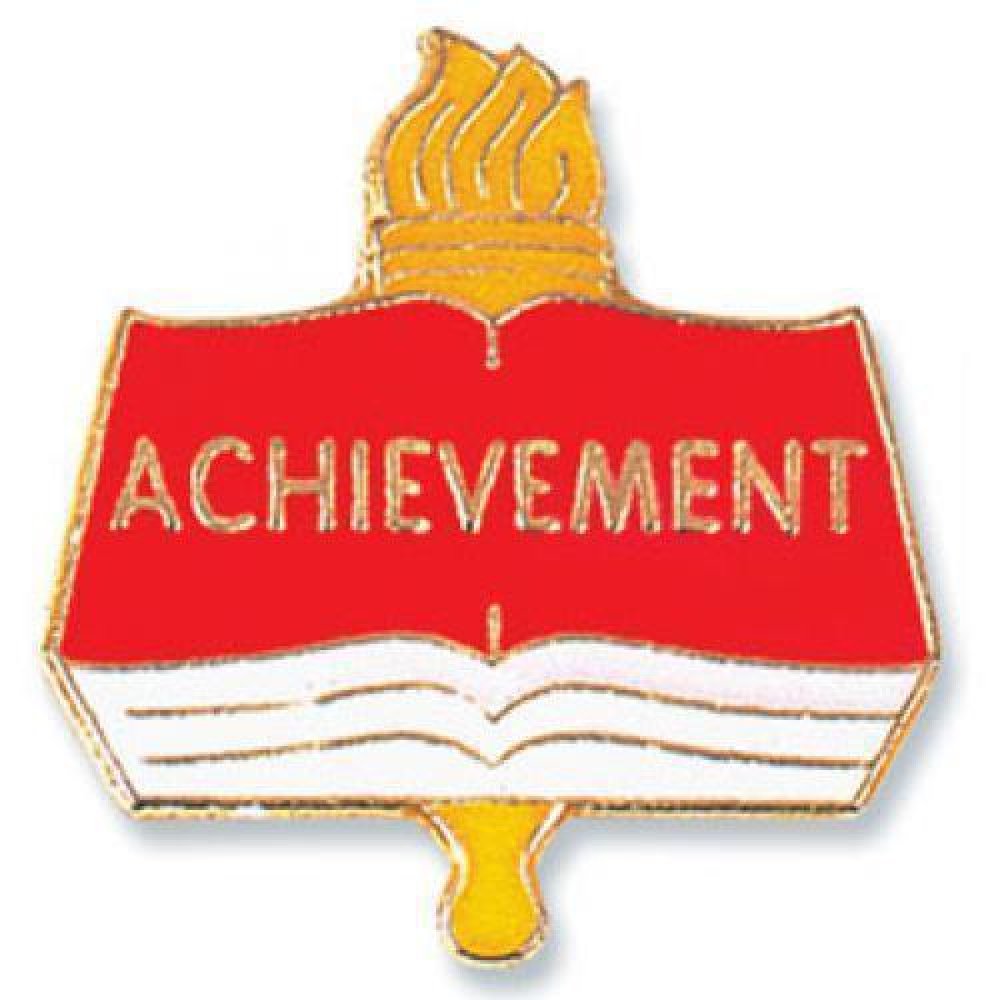 Achievement Lapel Pin — Approximately 1"