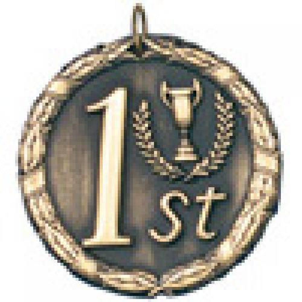 XR Medals -1st, 2nd or 3rd Place — Silver 2"