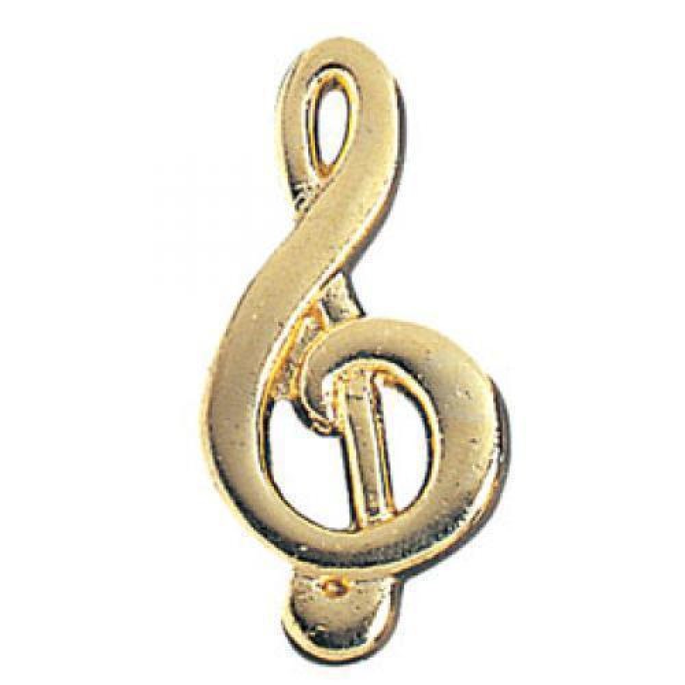 Music Chenille Pins — Approximately 1" Music Lyre