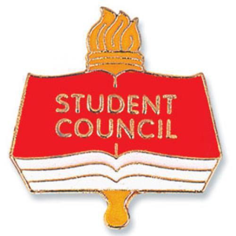 Student Council Lapel Pin — Approximately 1"