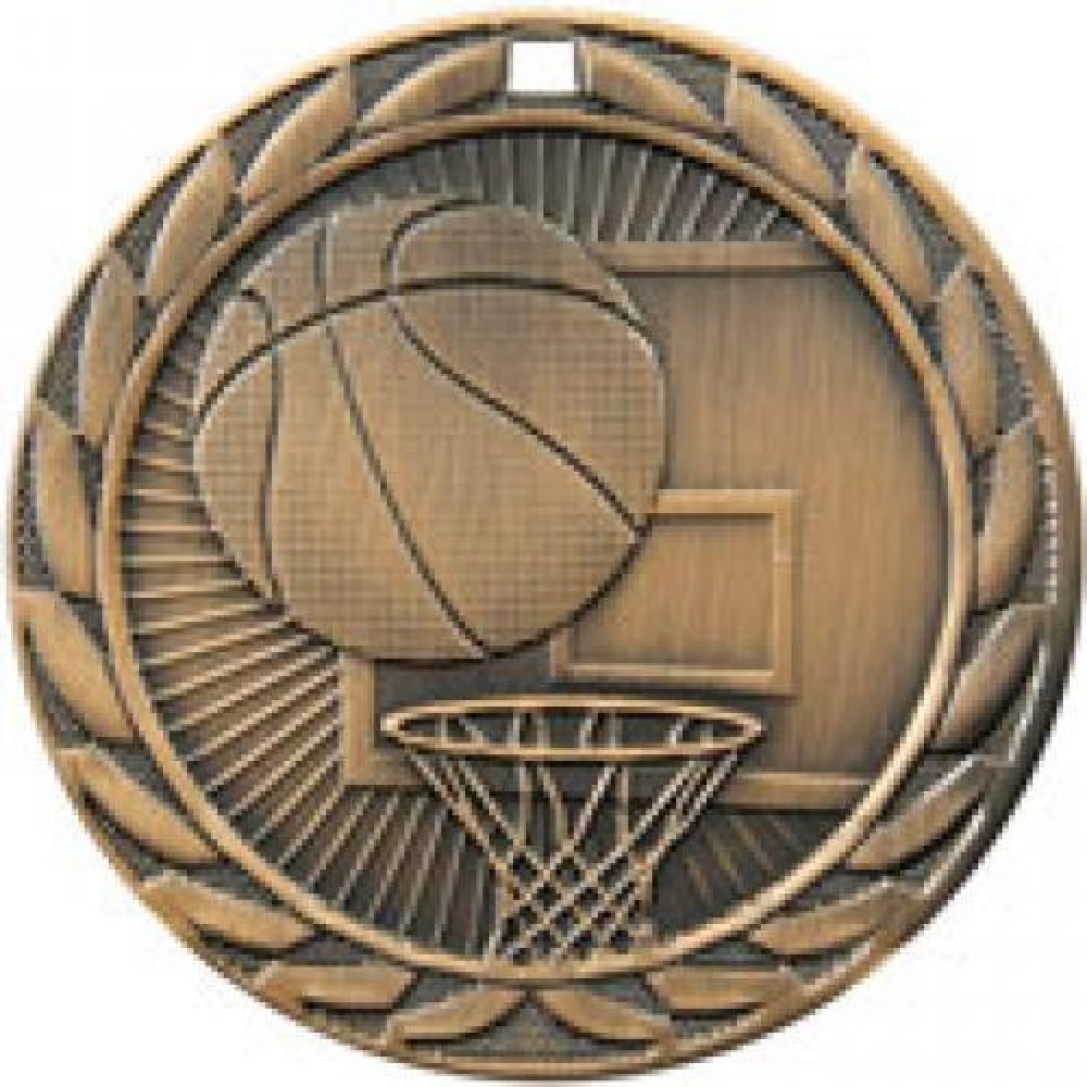 FE Series Medals -Basketball — Bronze 2"