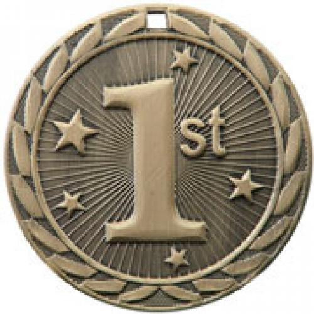 FE Series Medals -1st, 2nd and 3rd Place — Silver 2"