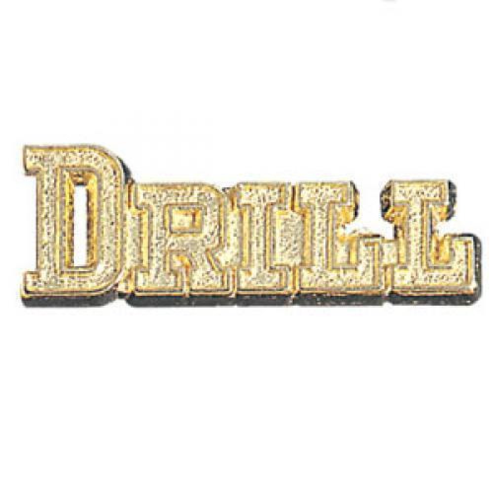 Drill Chenille Pin — Approximately 1"