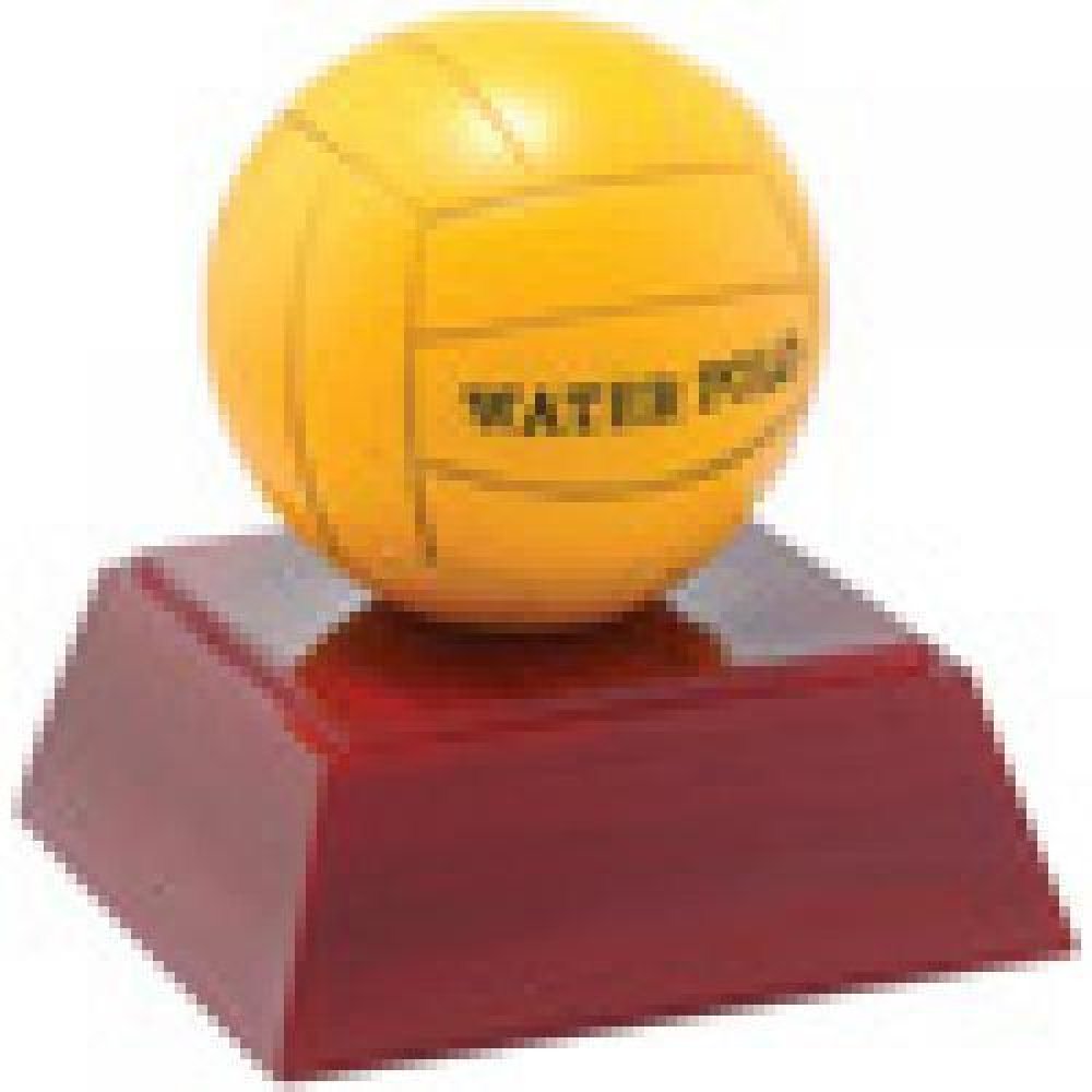 Water Polo Resin Award — Water Polo 4"