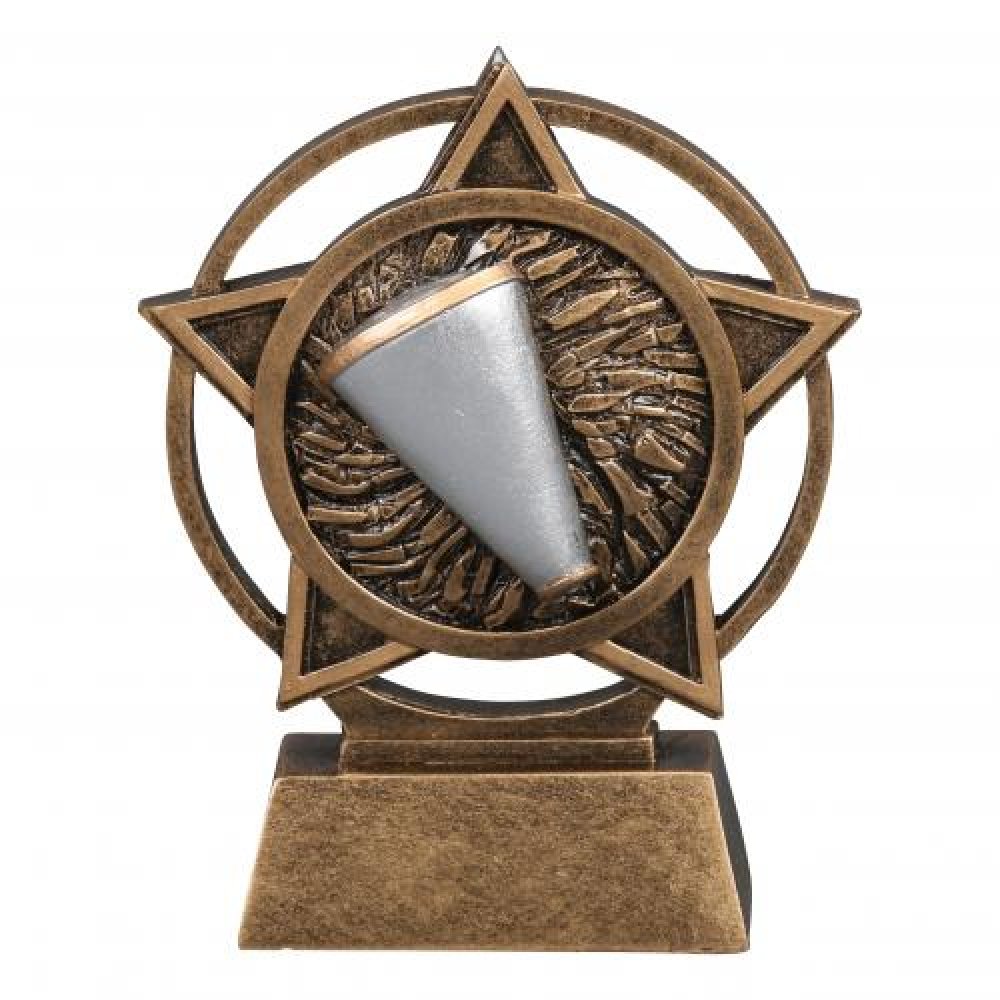 Orbit Resin Awards -Cheer — Cheer 4 1/2" tall